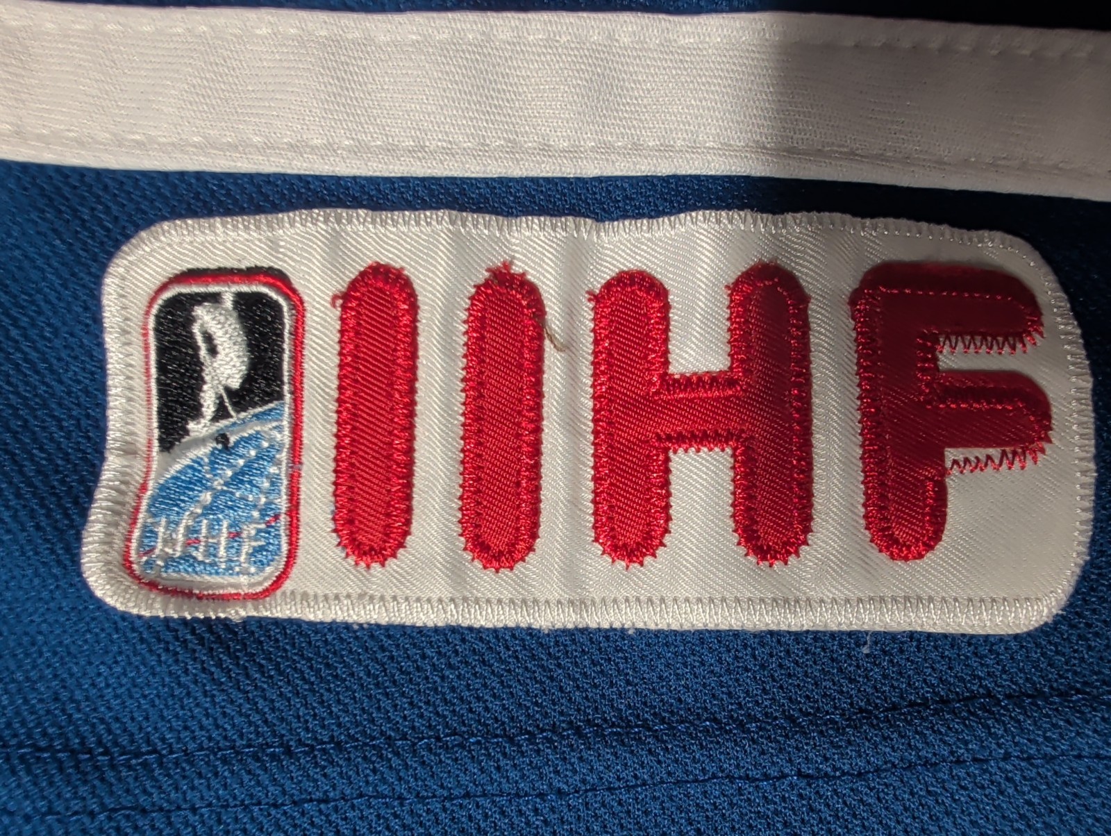 USA Hockey #1 Trey Augustine Jersey Sz adult L IIHF Authentic Team USA