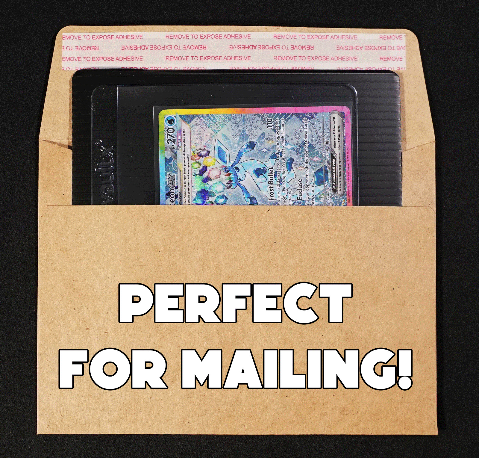 x110 Pack Trading Card Shipping Protectors 4″x6″ shipping/mailing/storage