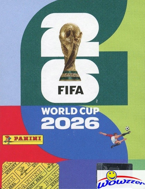 2026 Panini World Cup Soccer 50ct ITALY Box-350 Stickers! Look for EXTRA Sticker