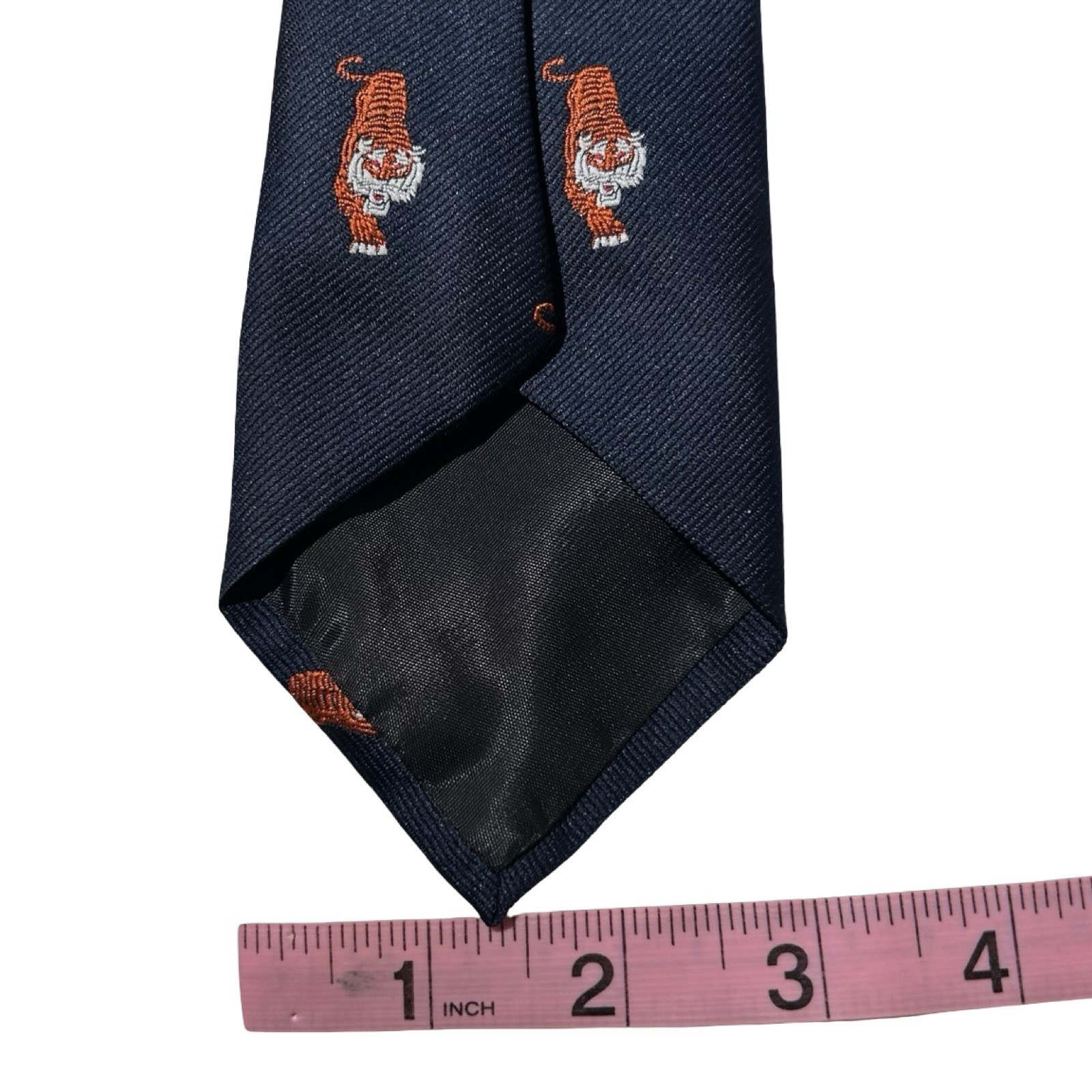 Lot of 3 Vintage Clemson Tigers Men’s Neckties Silk Poly NCAA Football Mascot