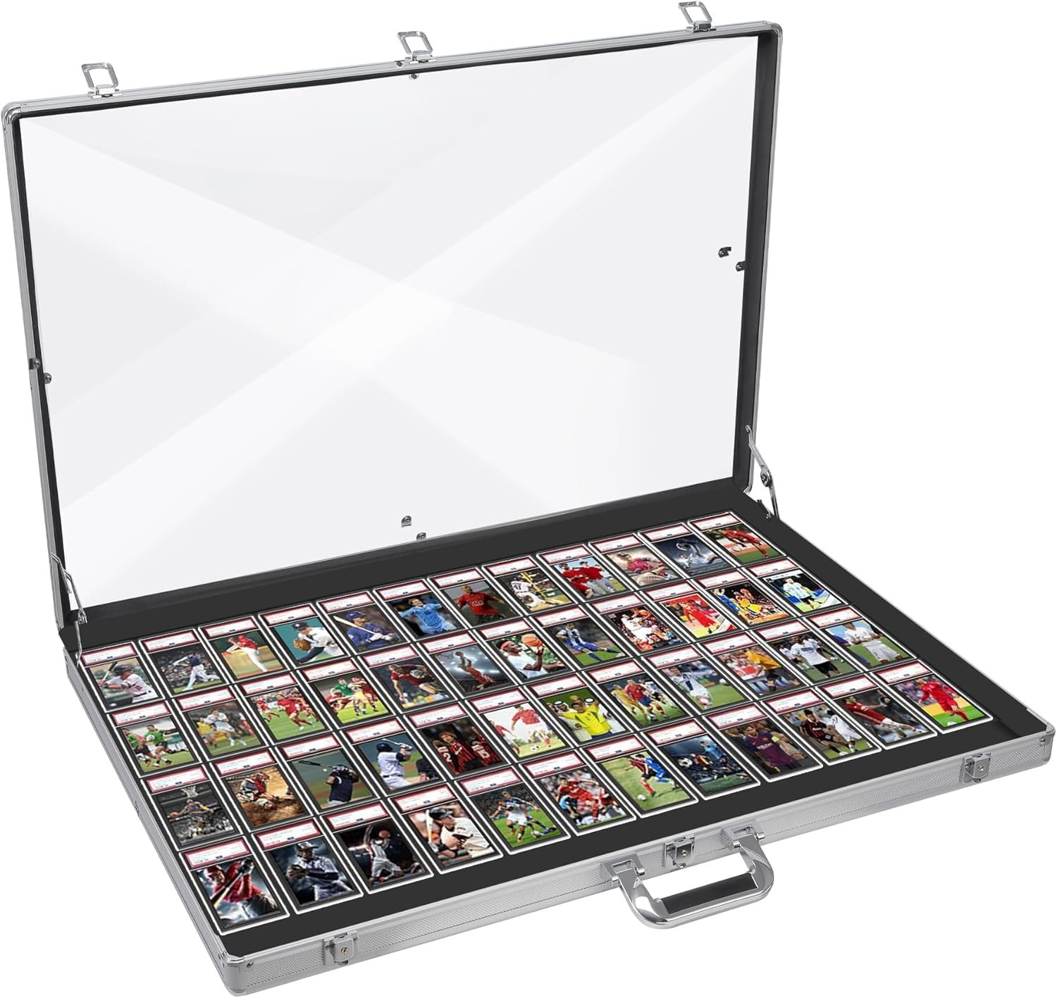 Secure Aluminum Display Case with Lock – Ideal for Trade Shows & Collectibles
