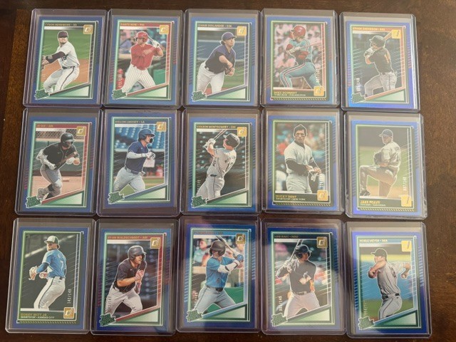 2025 Donruss 272 Card Color # Lot – Green, Purple, Orange, Red, Green SP CRAZY!