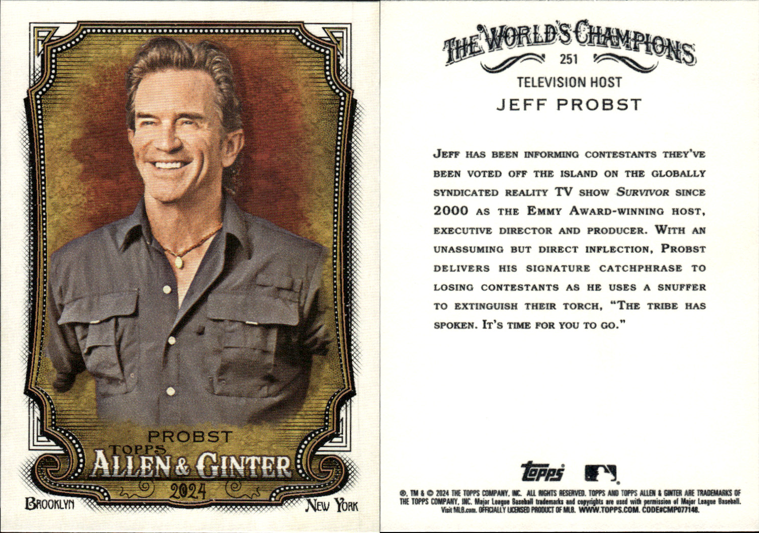 2024 Topps Allen & Ginter Baseball Base #251-350 ~ Choose Your Card