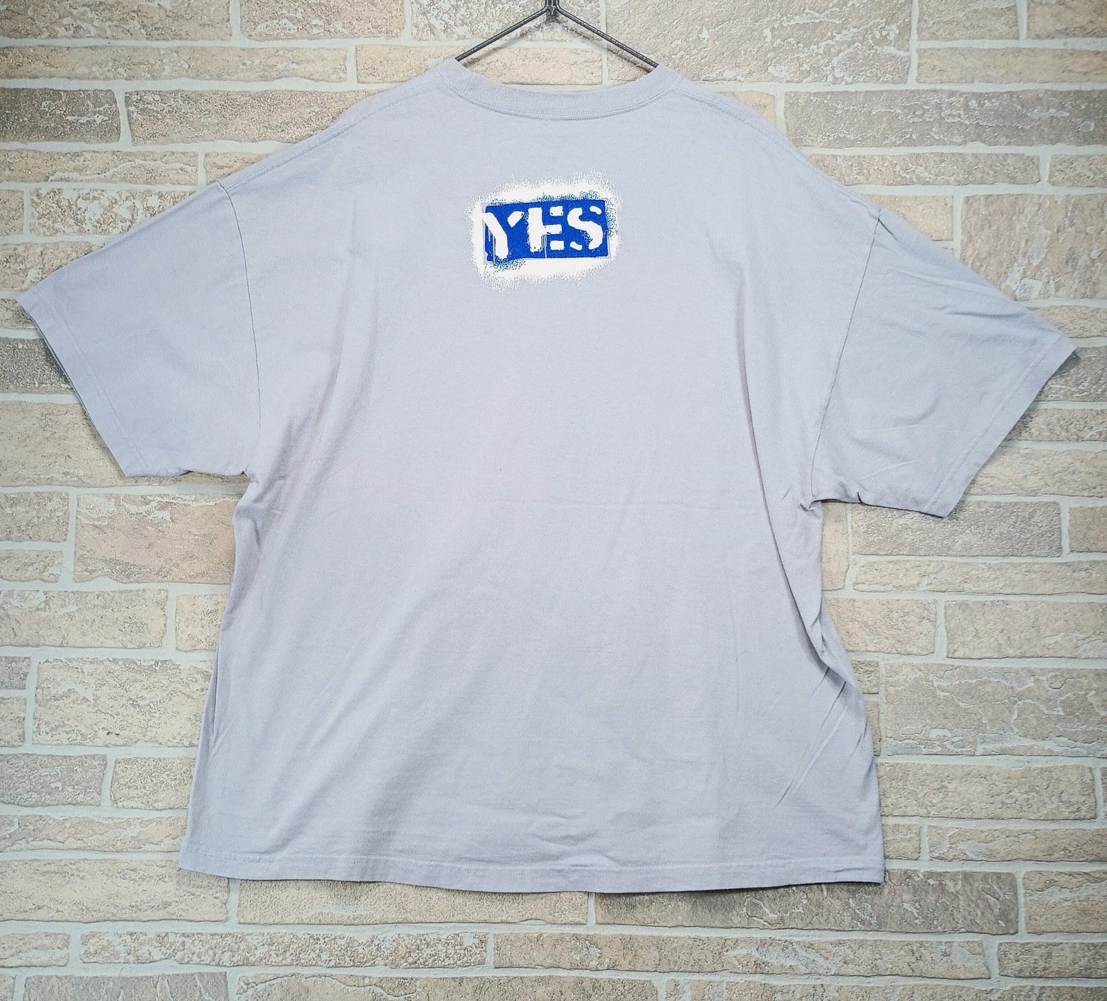 WWE Daniel Bryan YES YES YES Fight For Your Dreams Gray T-Shirt 3XL Authentic
