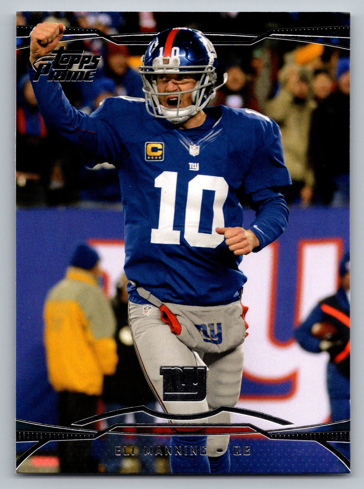 2013 Topps Prime #10 Eli Manning
