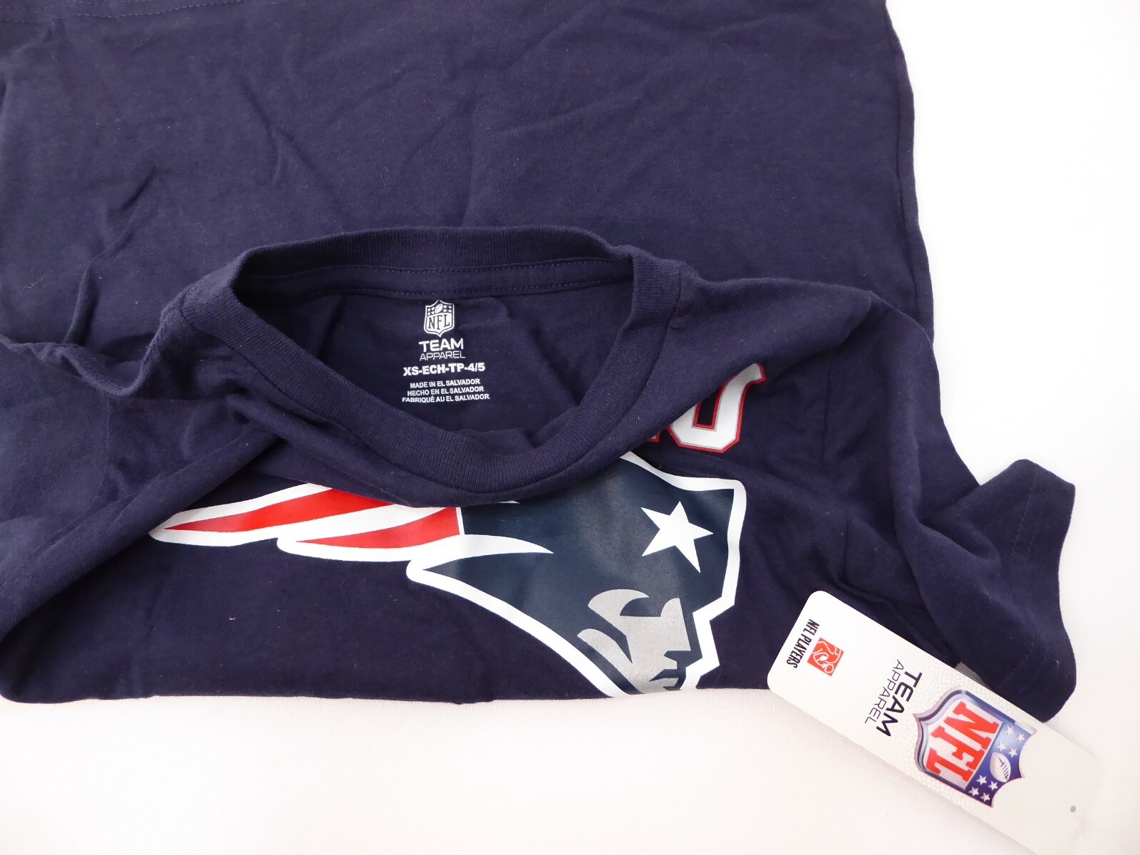 NWT NFL Team Apparel New England Patriots Boy’s #10 Mac Jones XS