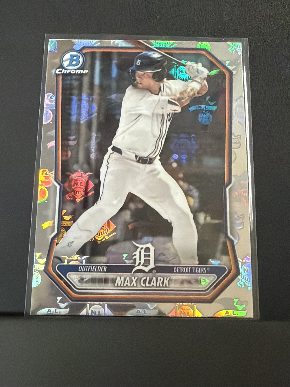 2026 Bowman Chrome Max Clark #BCP-2 Bowmanfractor Logo