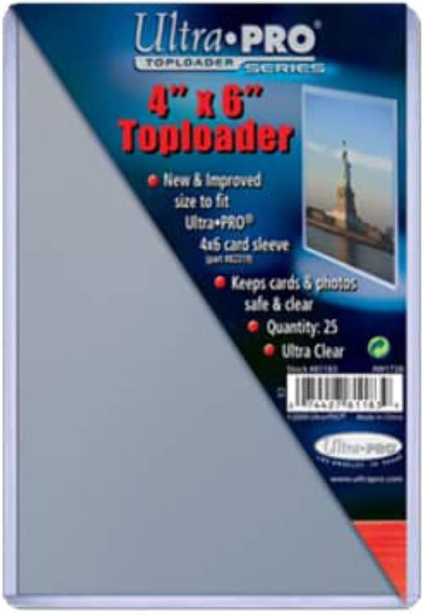 4″ X 6″ Toploader 25ct