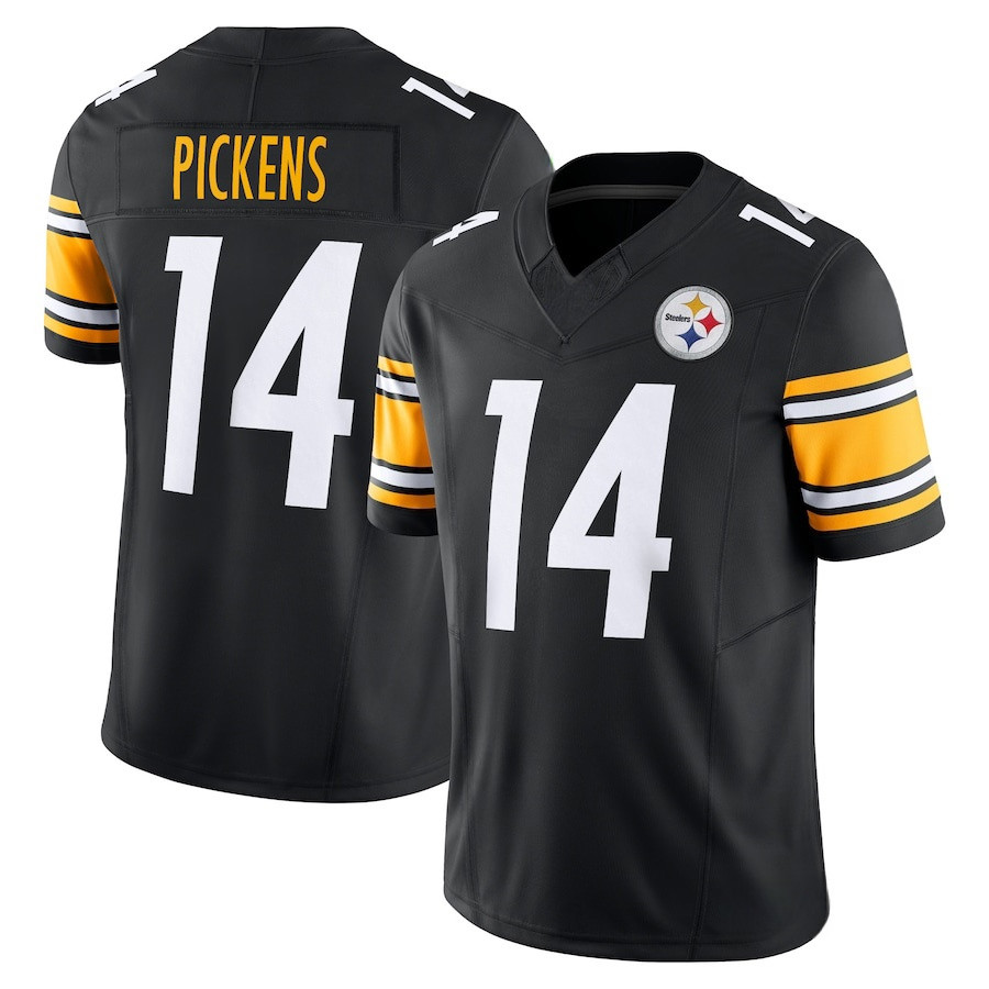 Men’s Stitched 2025 Steelers Player Game Jersey S-5XL
