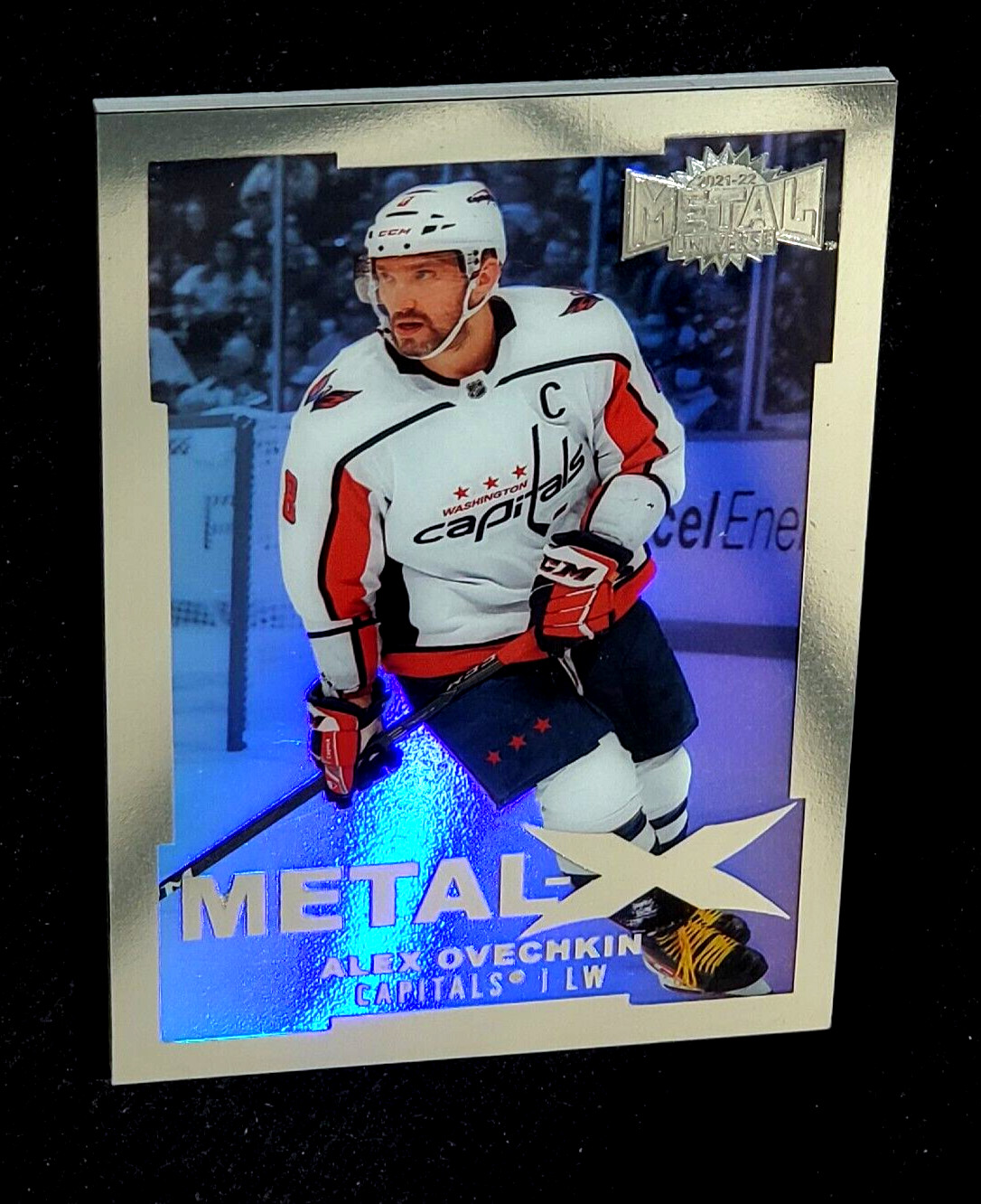 2021-22 Skybox NHL Metal Universe /499 Alexander Ovechkin METAL X #MXAO Case Hit