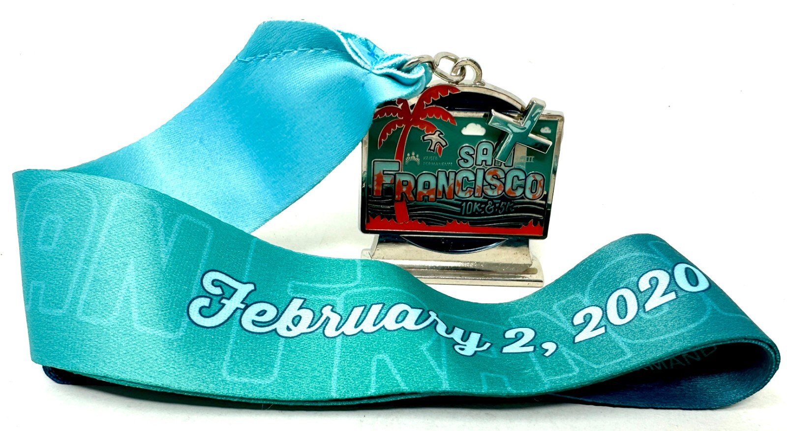 2020 Kaiser Permanente San Francisco KPSF Half Marathon 5k 10k Finisher Medal