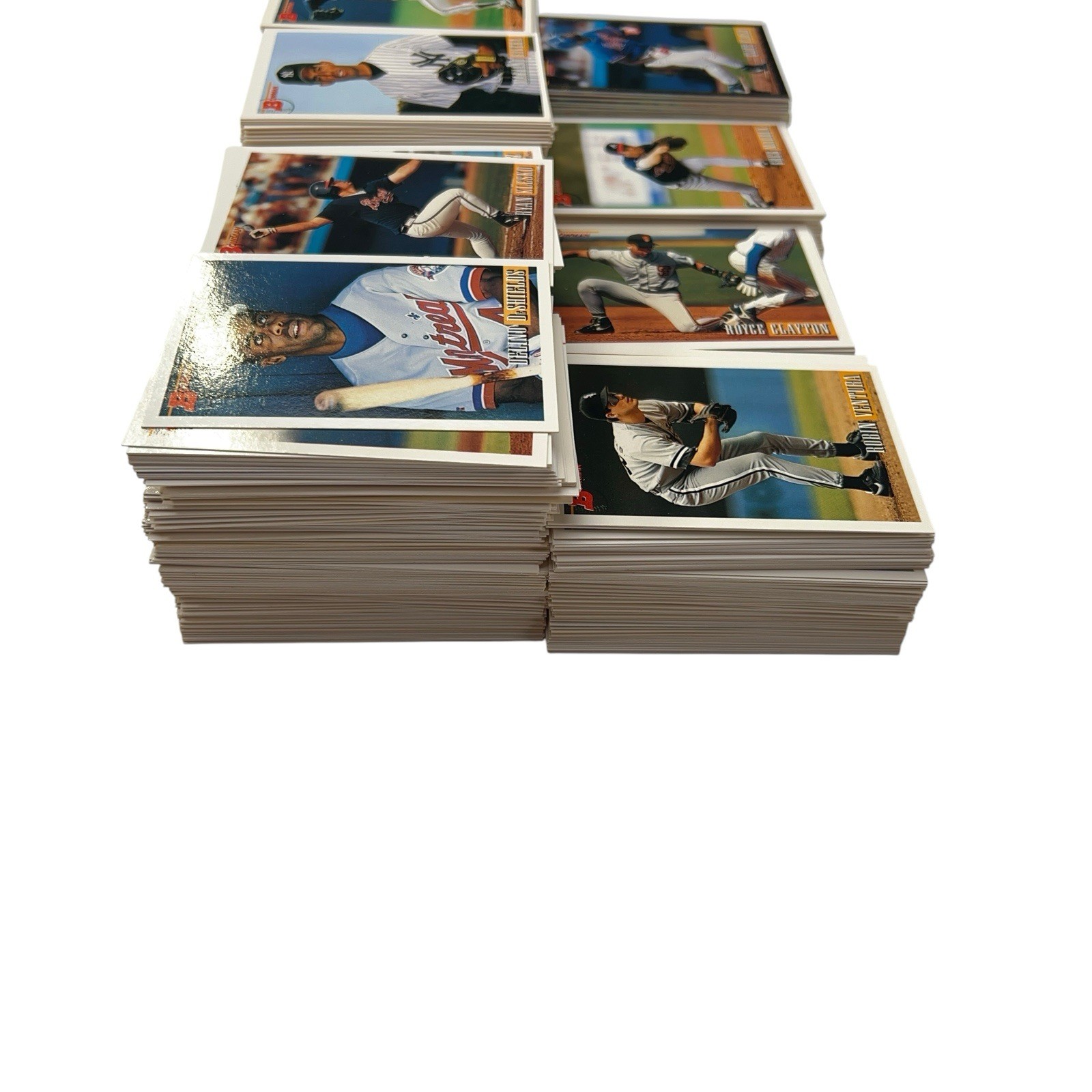 1993 BOWMAN BASEBALL LOT 1100+ CARDS WITH FOILS COMMONS SOME STARS