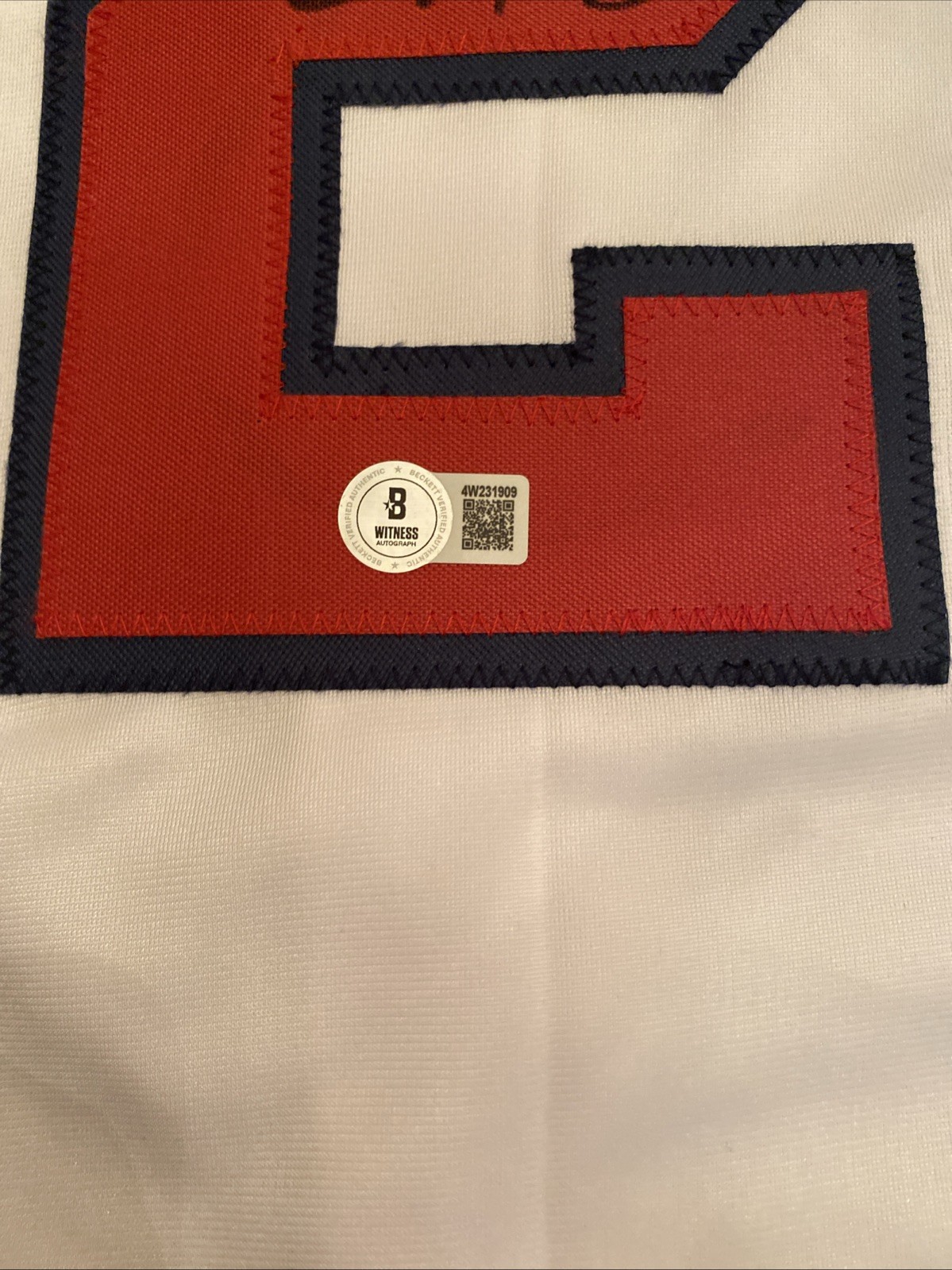 Alex Bregman Signed Custom World Baseball Classic Team USA Jersey. Beckett COA