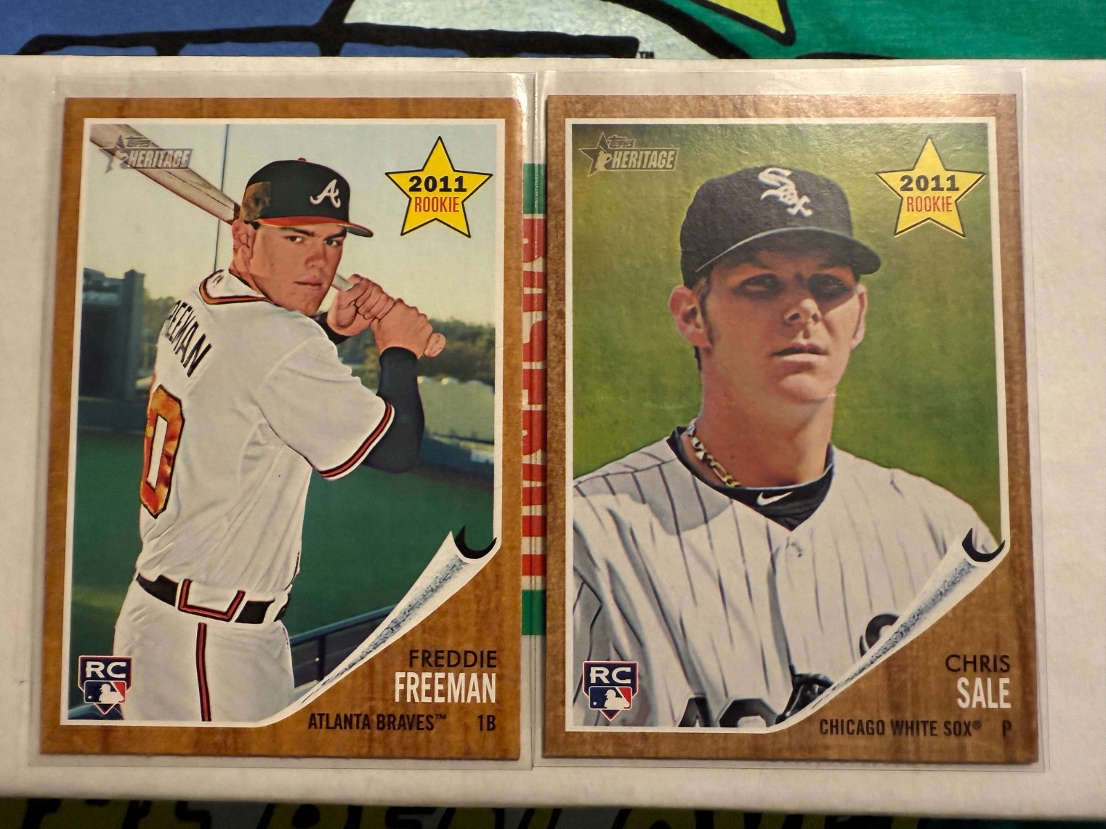 2011 Topps Heritage Complete Base Set 425 Cards Freeman RC