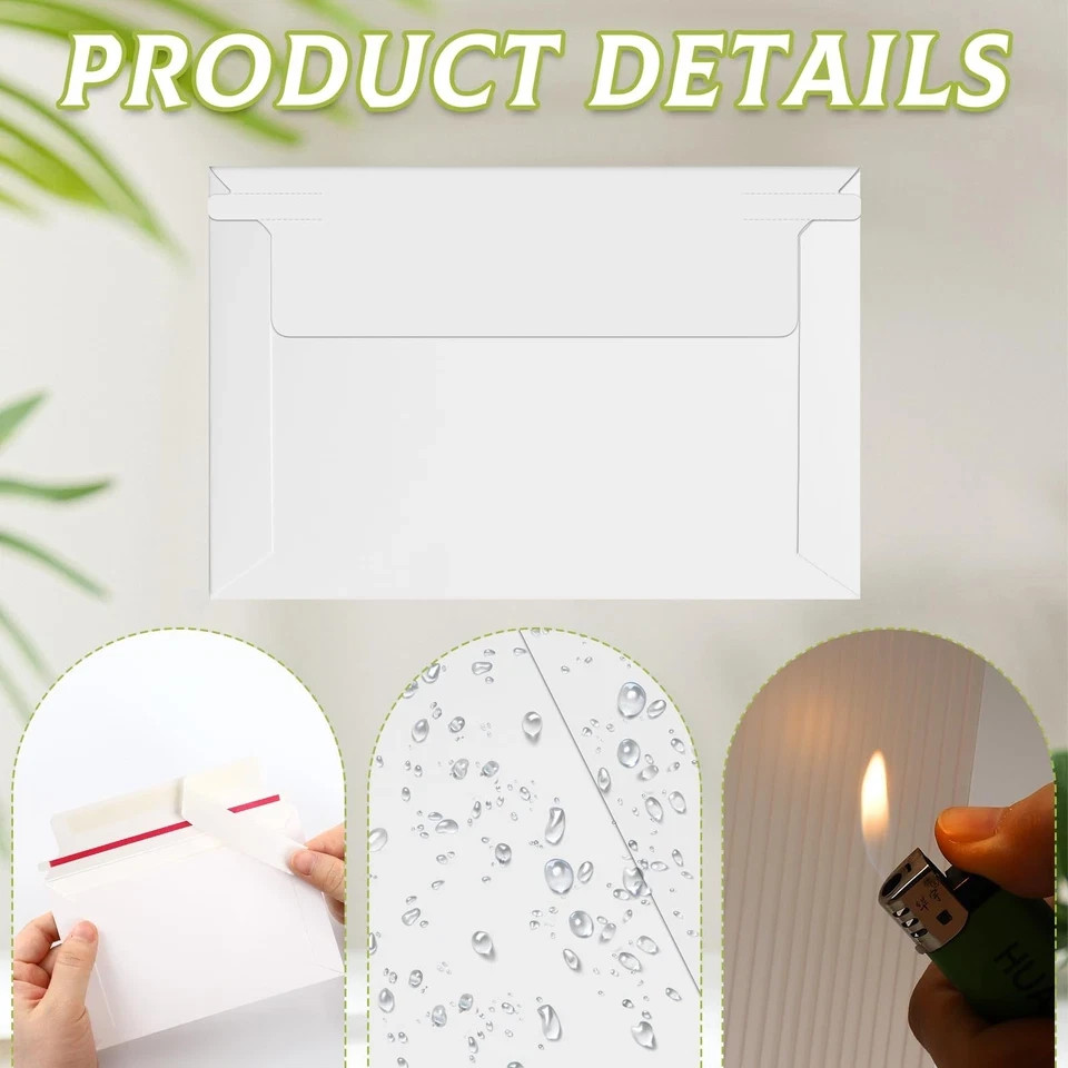 200 Pcs Trading Card Shipping Set 4 x 6” Trading Card Protector and Envelope…