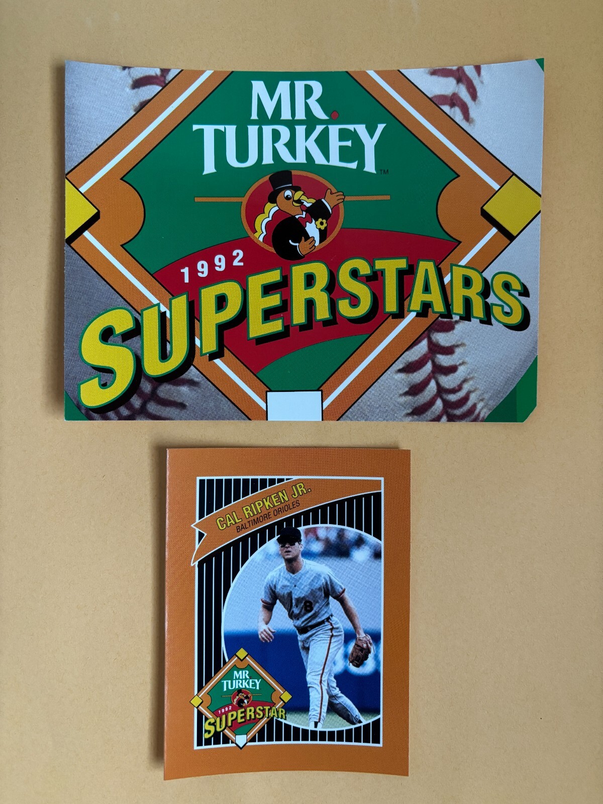 U Pick 1992 Mr. Turkey – Regular and Oversized promo – tough oddball food issue