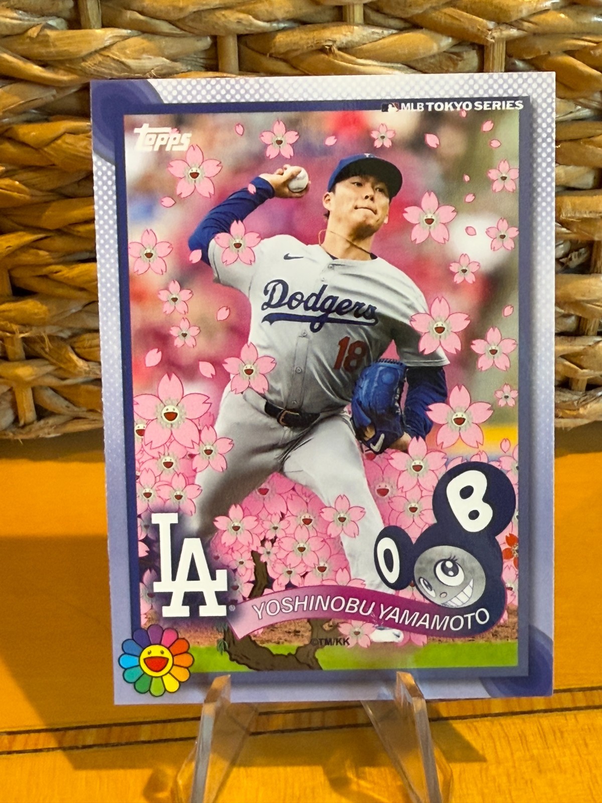 2025 Topps Takashi Murakami Tokyo Series Yoshinobu Yamamoto #11