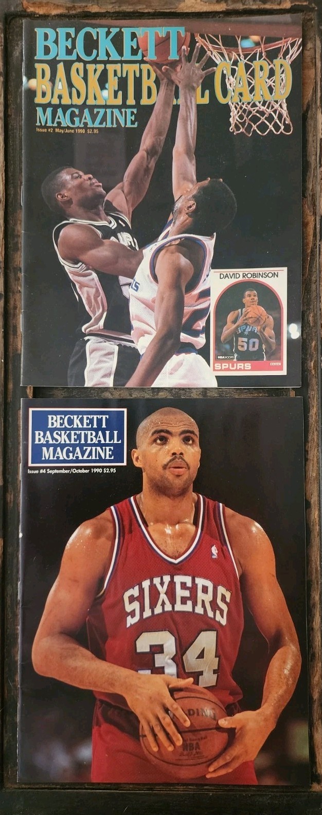 Vintage Beckett Basketball Magazine Lot of 7 Issues #2 #4 #5 #7 #8 #12 #13…