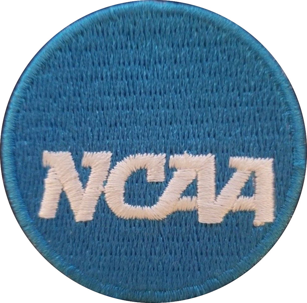 NCAA Blue Logo embroidery iron on All Sports patch Football Basketball Baseball