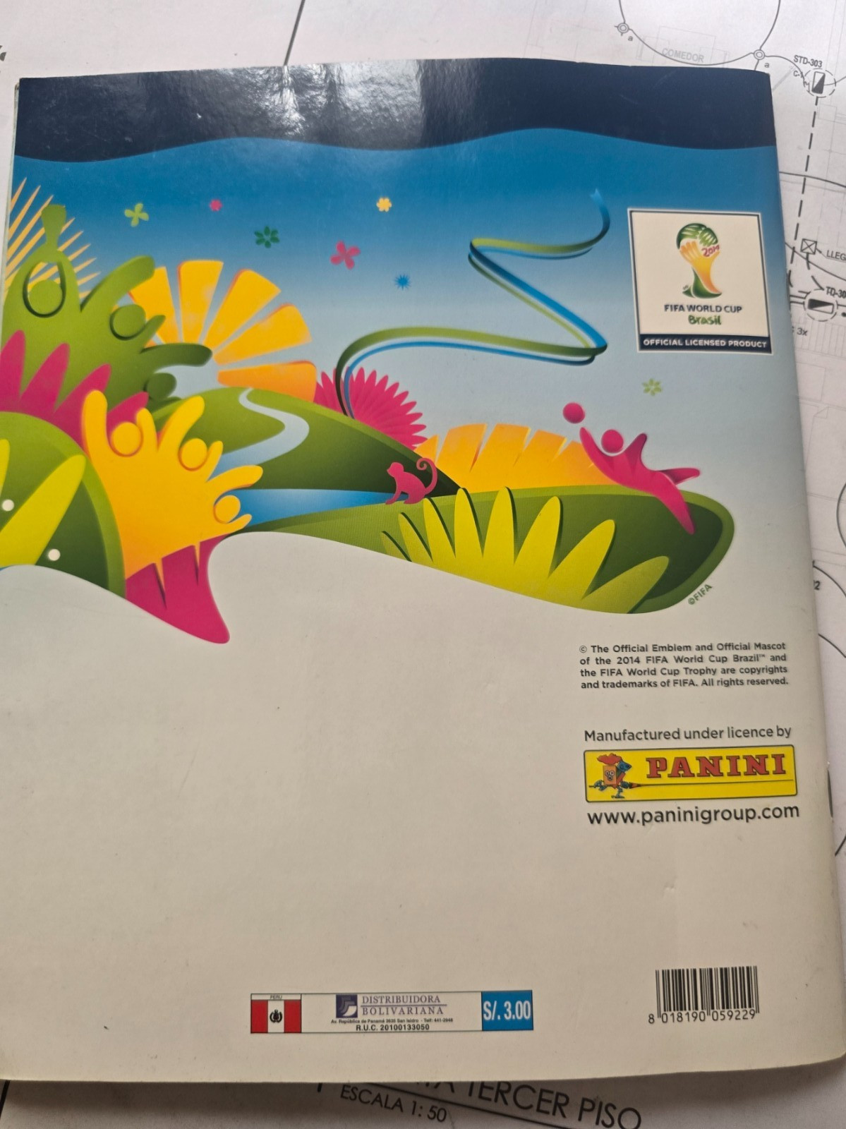 PANINI World Cup Brazil 2014 Album (only missing 15 stickers)