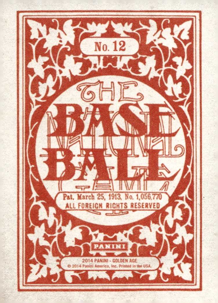 2014 Panini Golden Age #12 Nolan Ryan 1913 National Game