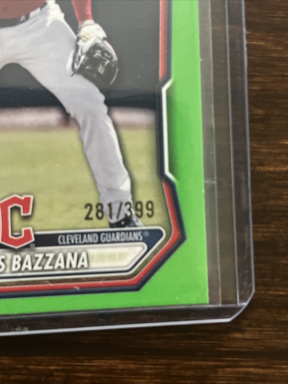 2026 Bowman Travis Bazzana #BP-131 Neon Green /399 Guardians