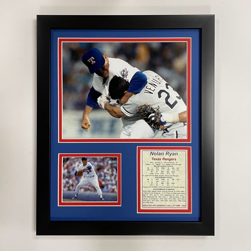 Legends Never Die Never Die Nolan Ryan- Texas Rangers Legend- Fight Vs. Robin