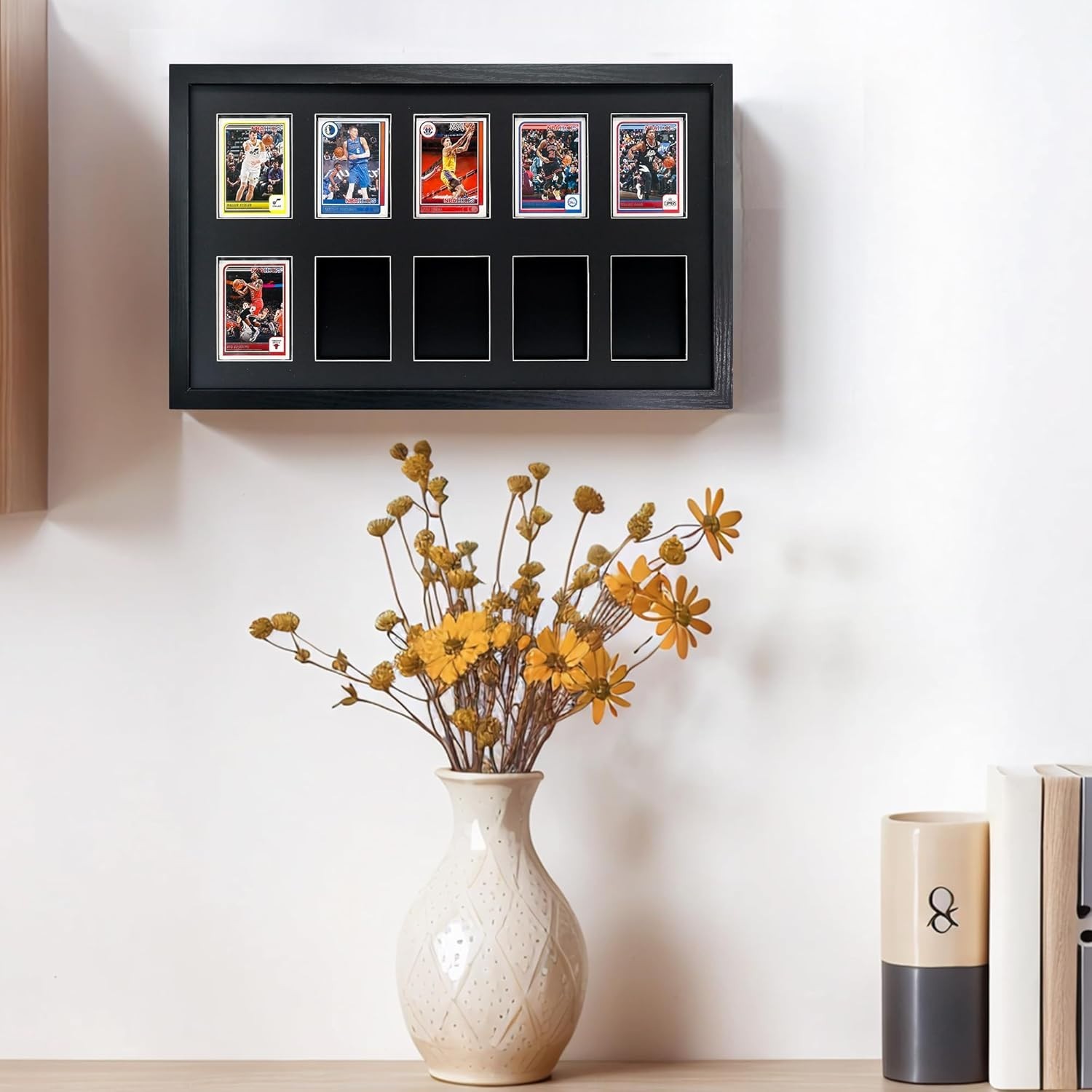 NEW Trading Card Display Frame 10 Cards Plexiglass Sports Holder