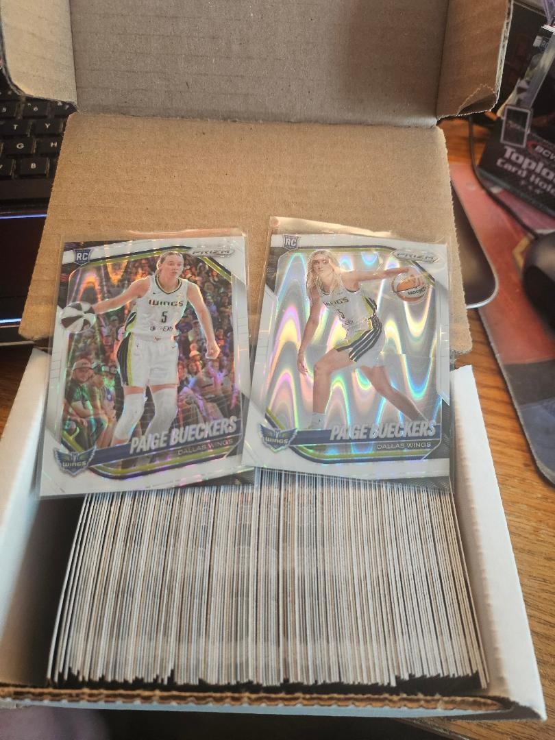 2025 Panini WNBA Prizm Complete White Seismic Set 1-150 Paige, Caitlin, Citron,