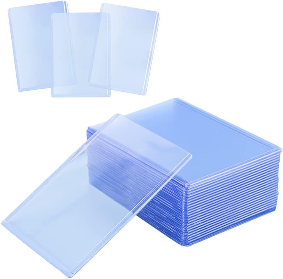 25-1000PCS 35pt 3×4″ Toploaders Sporting Trading Card Holder Top Loaders Premium