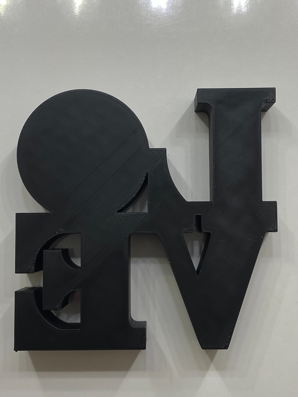 Philadelphia 76ers LOVE L-O-V-E Sign 3D Print Philly Sports Logo Shelf Decor