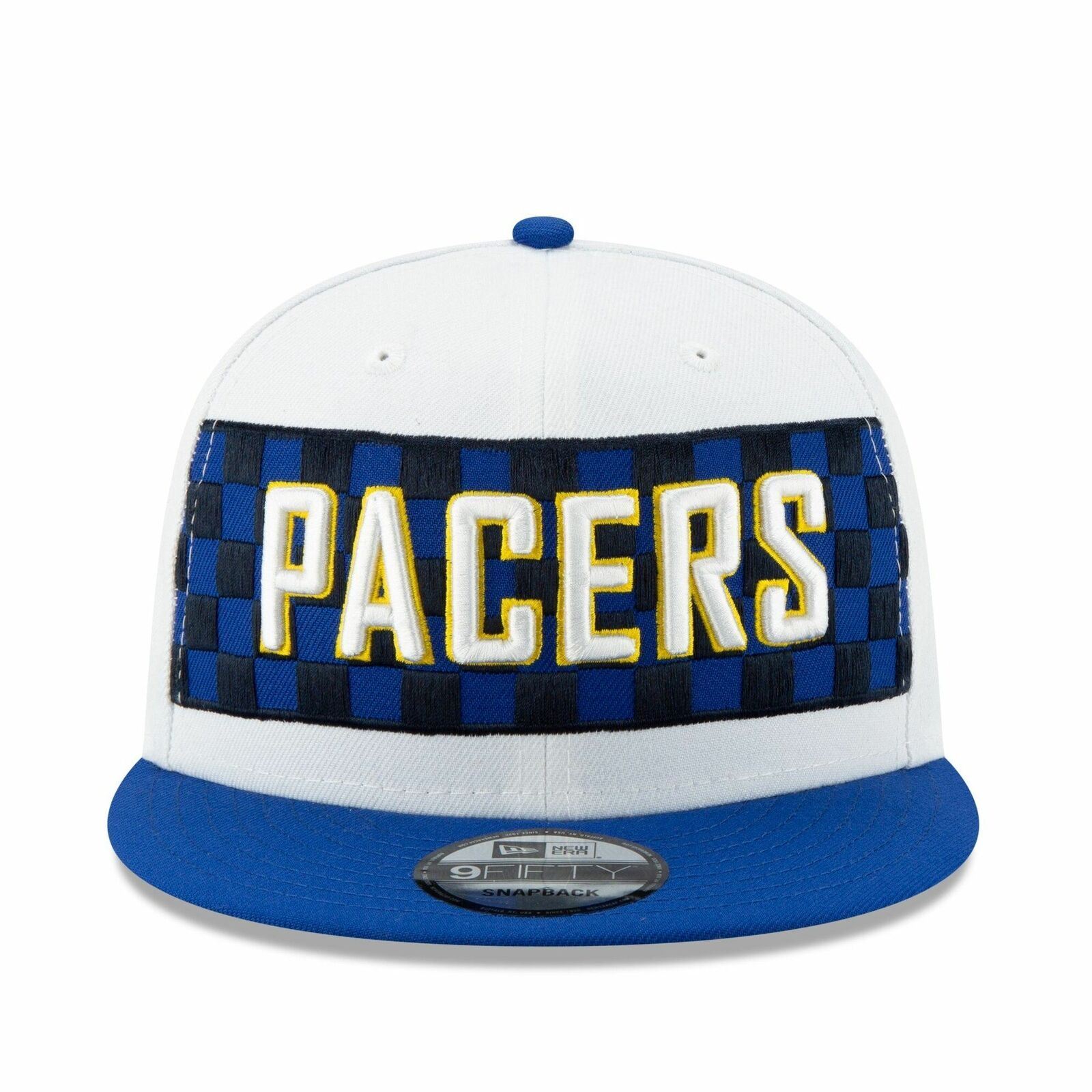 [12286143] Mens New Era Indiana Pacers – White/Blue City Series 950 Snapback