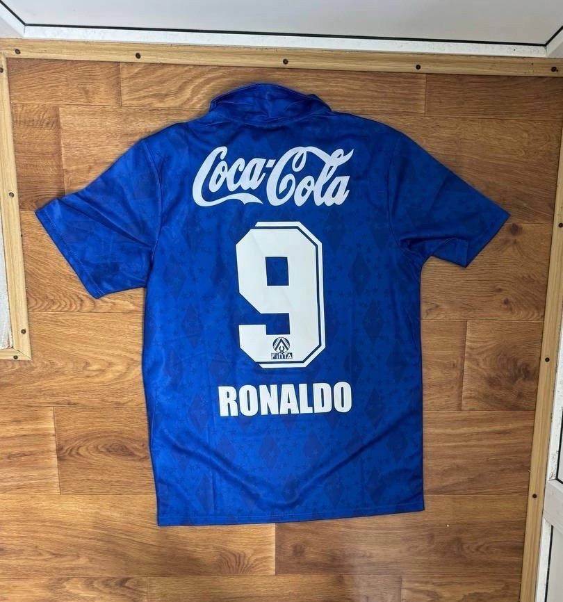 CRUZEIRO ESPORTE CLUBE 1993/94/95 RONALDO ERA FINTA JERSEY BRAZIL Sz M