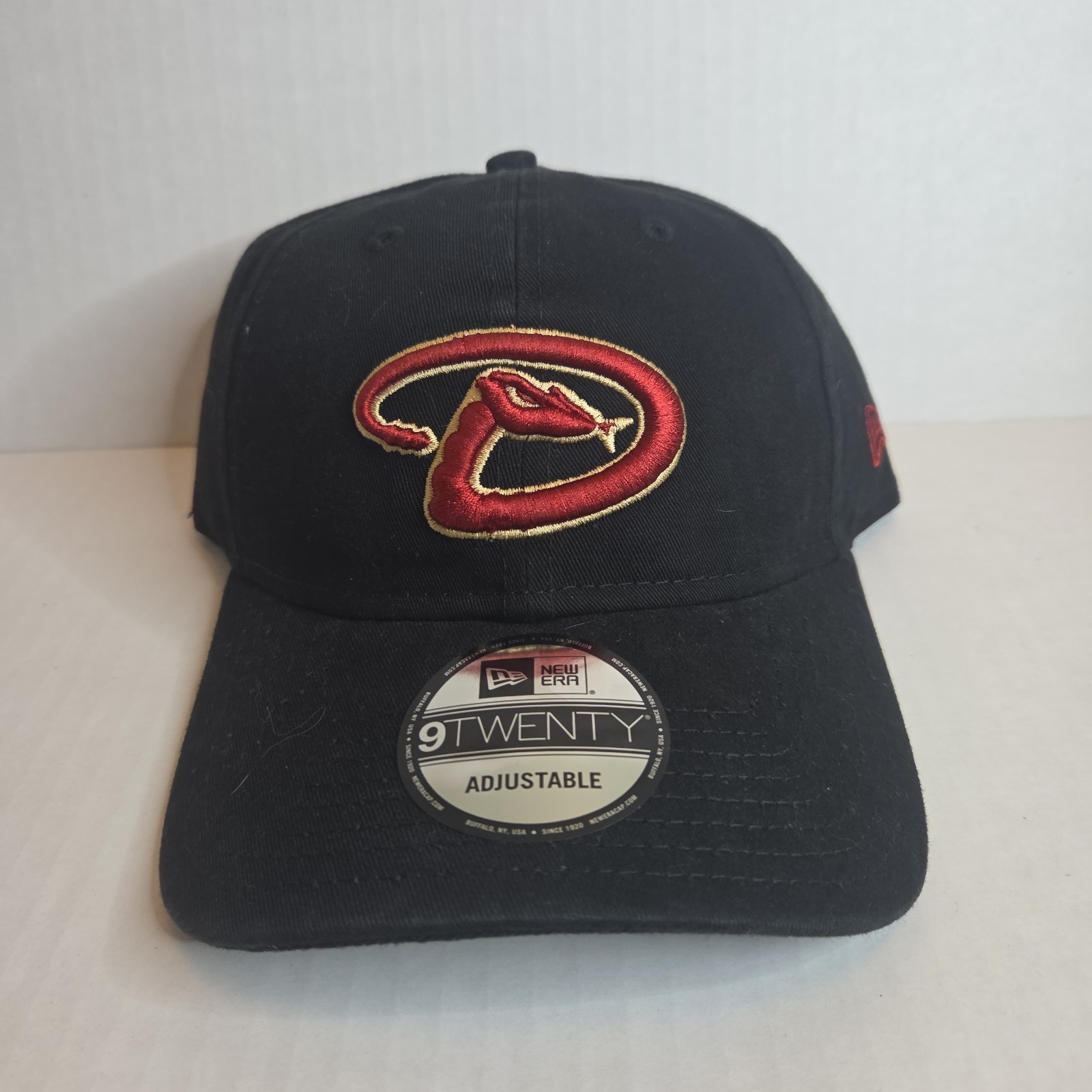 Arizona Diamondbacks MLB New Era 9Twenty MLB Adjustable Strapback BLACK Dad Hat