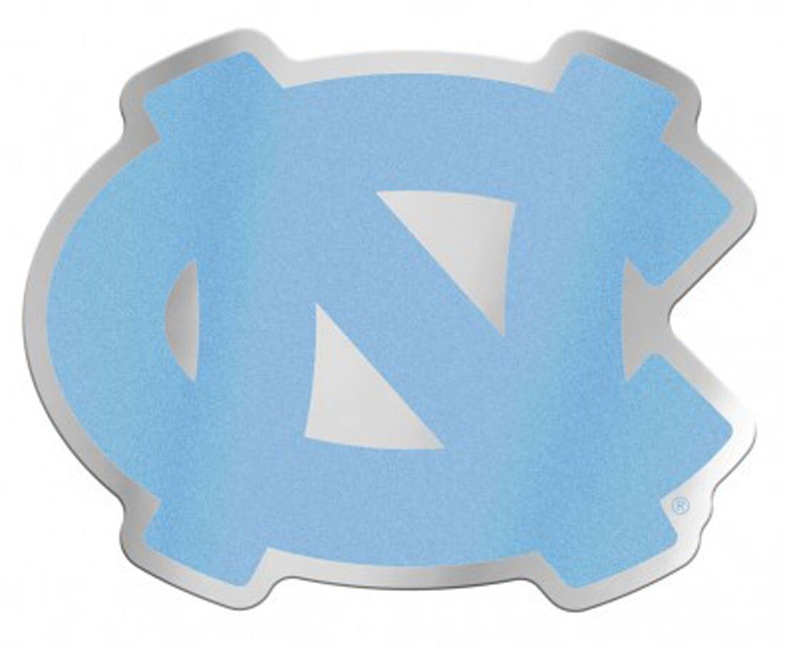 North Carolina Tar Heels Logo Auto Badge Decal Sticker NEW Truck Car 3×4 Inches