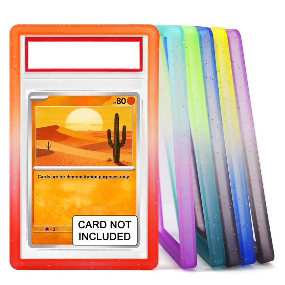 Gradient TPU Case for 35PT PSA/CGC Graded Card Slab Bumper Guard Protector NEW
