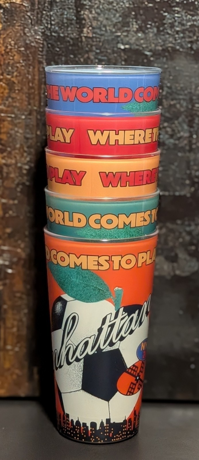 Limited Edition 2026 FIFA World Cup New York City Souvenir Cup – All 5 Boroughs