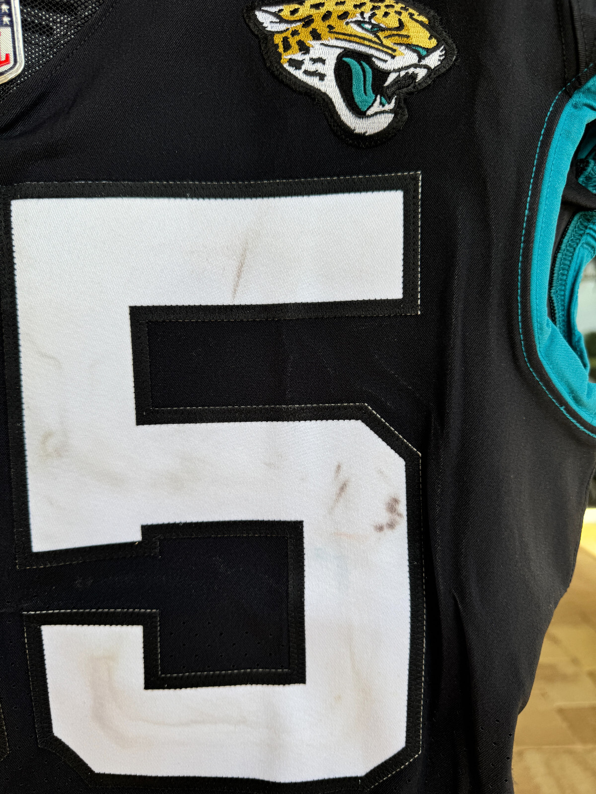🏈Dan Arnold GAME USED💪 10/30/22 PHOTO MATCHED📸 Jaguars🐆 NFL On-Field Jersey