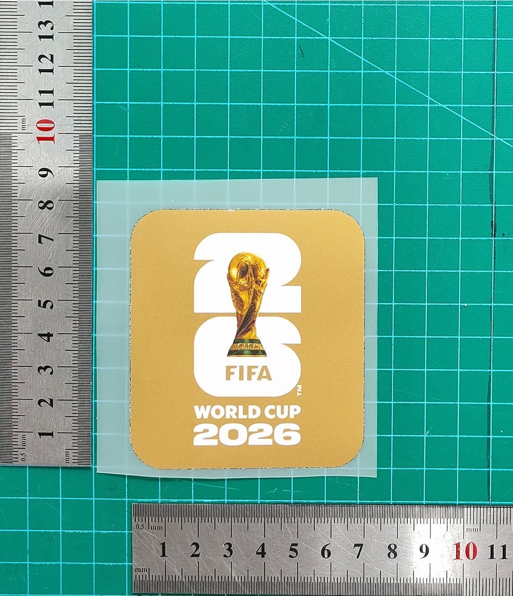 FIFA World Cup 2026 Patches Soccer Jersey Patch USA Football Badge Sport Trophy