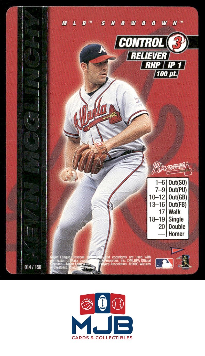 2000 MLB Showdown Pennant Run Kevin McGlinchy Unlimited #014