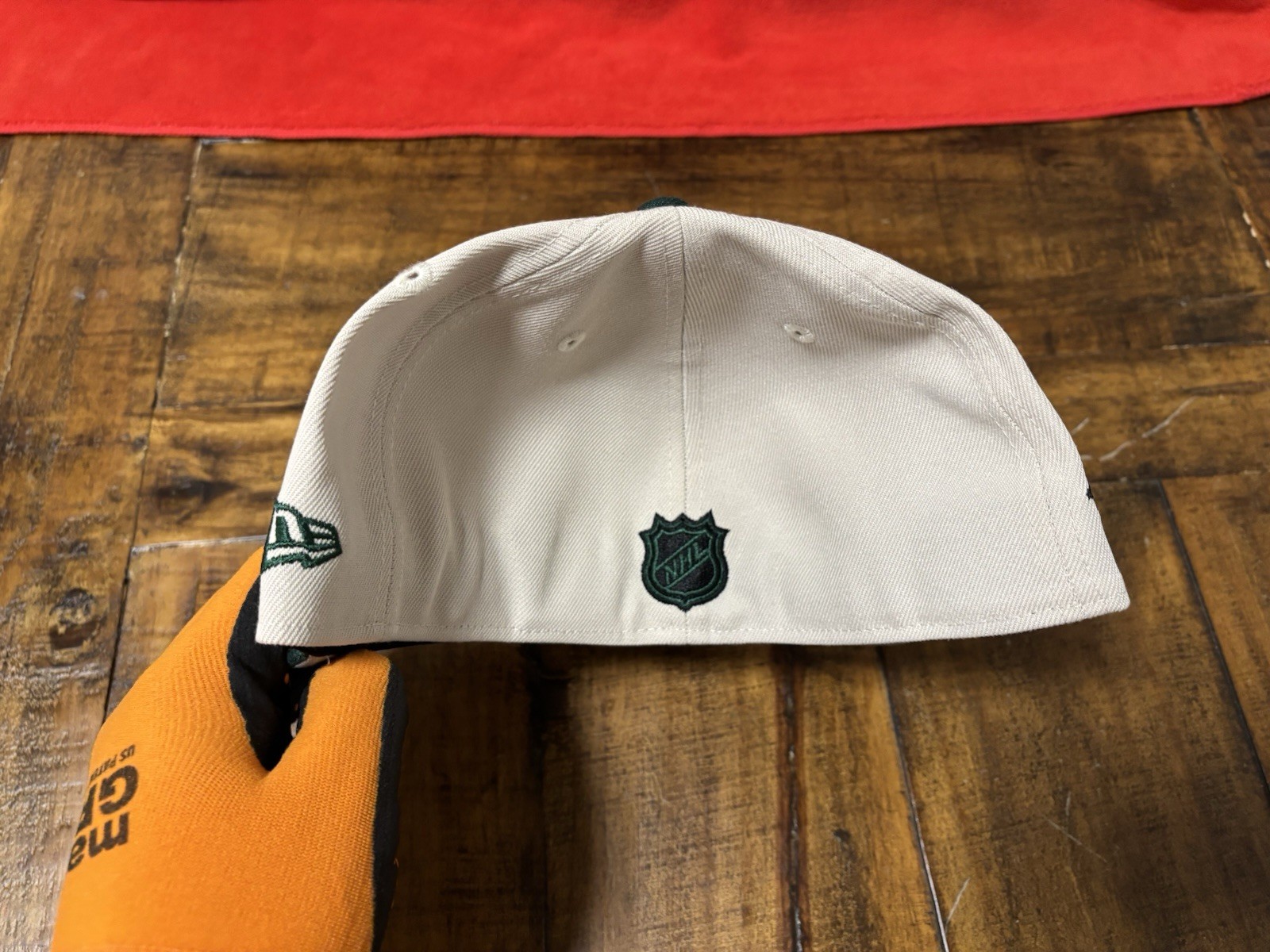 Chicago Blackhawks Chicago Stadium Stone Green New Era Fitted Size 7 7/8 Gray UV