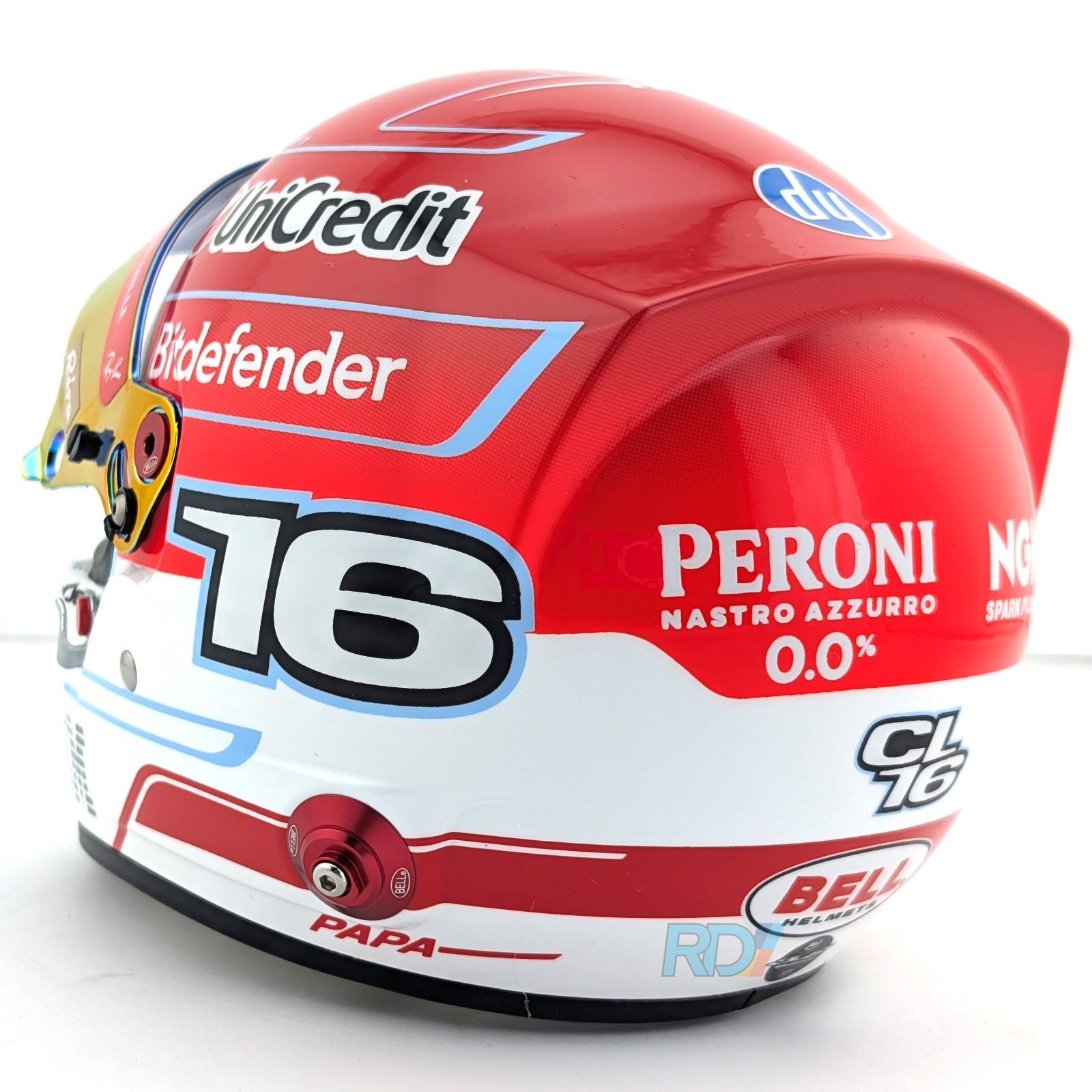 2026 Charles Leclerc Mini Helmet – 1:2 Scale – Ferrari Bell F1 Helmet – 4100535