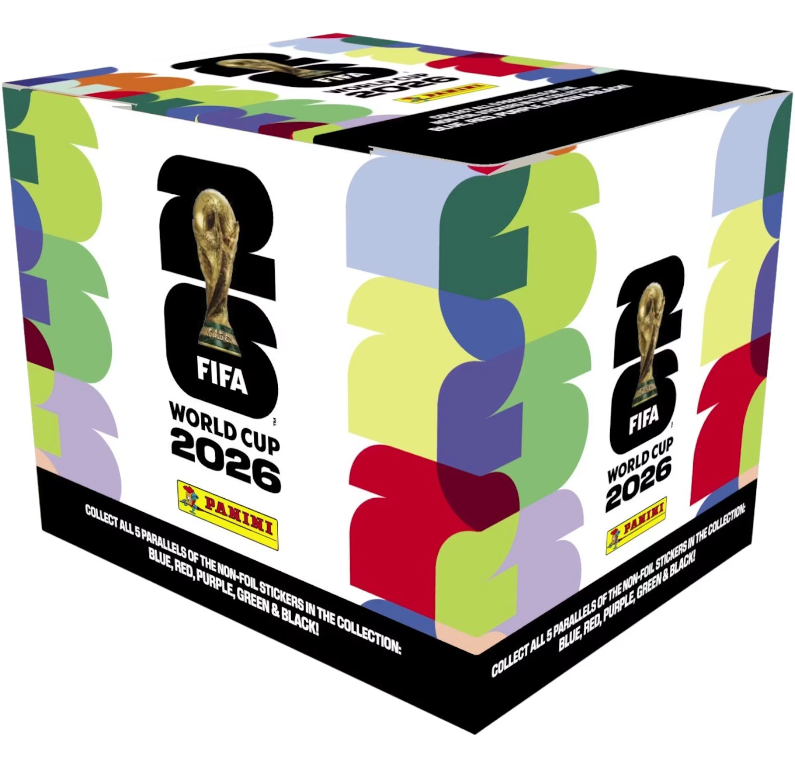 Panini FIFA World Cup 2026 Official Sticker Collection 25/50 Packets Count