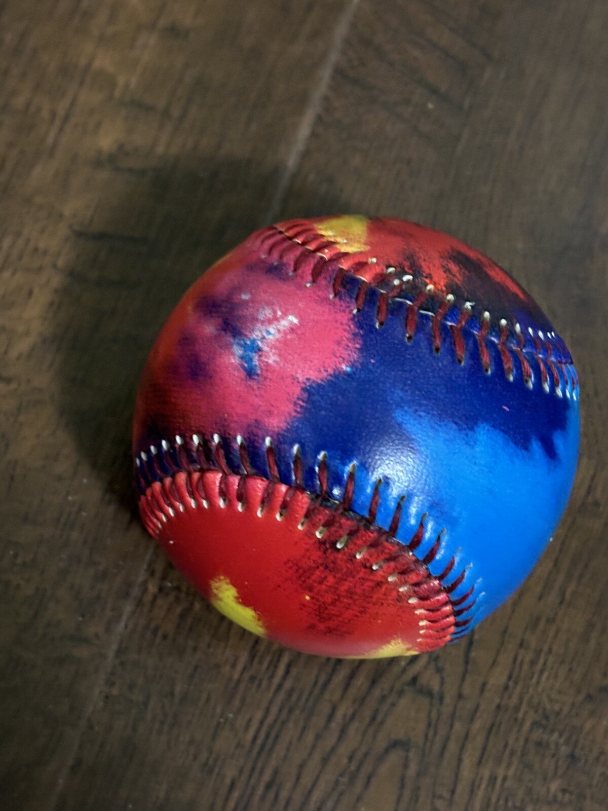 St Paul Saints Tie Dyed Baseball Sga Promo Ball Minor League