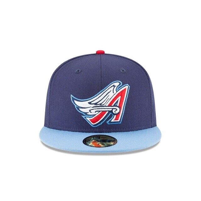 Anaheim Angels New Era MLB 59FIFTY Fitted Cooperstown Edition Cap Hat Size 7 1/4