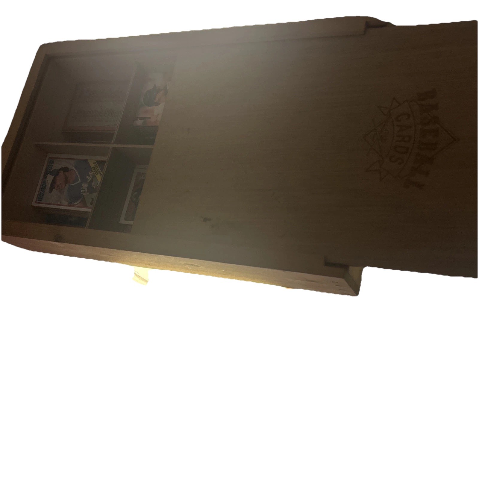 6 Slots For Holding Baseball Cards Napa Valley Company Box
