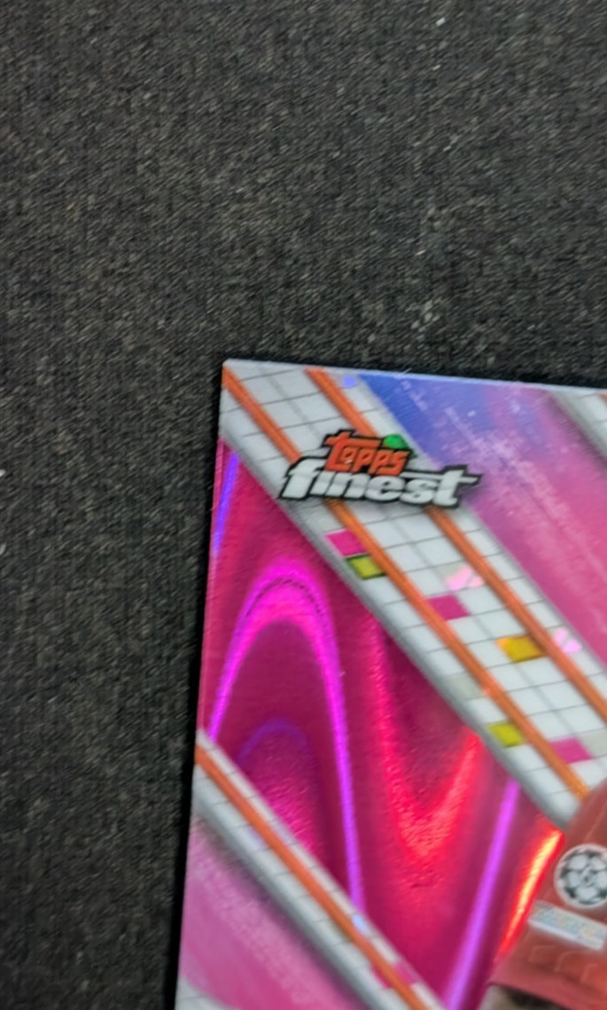 Mohamed Salah Pink Raywave #150 2024 Topps Finest UEFA Liverpool Egypt /250
