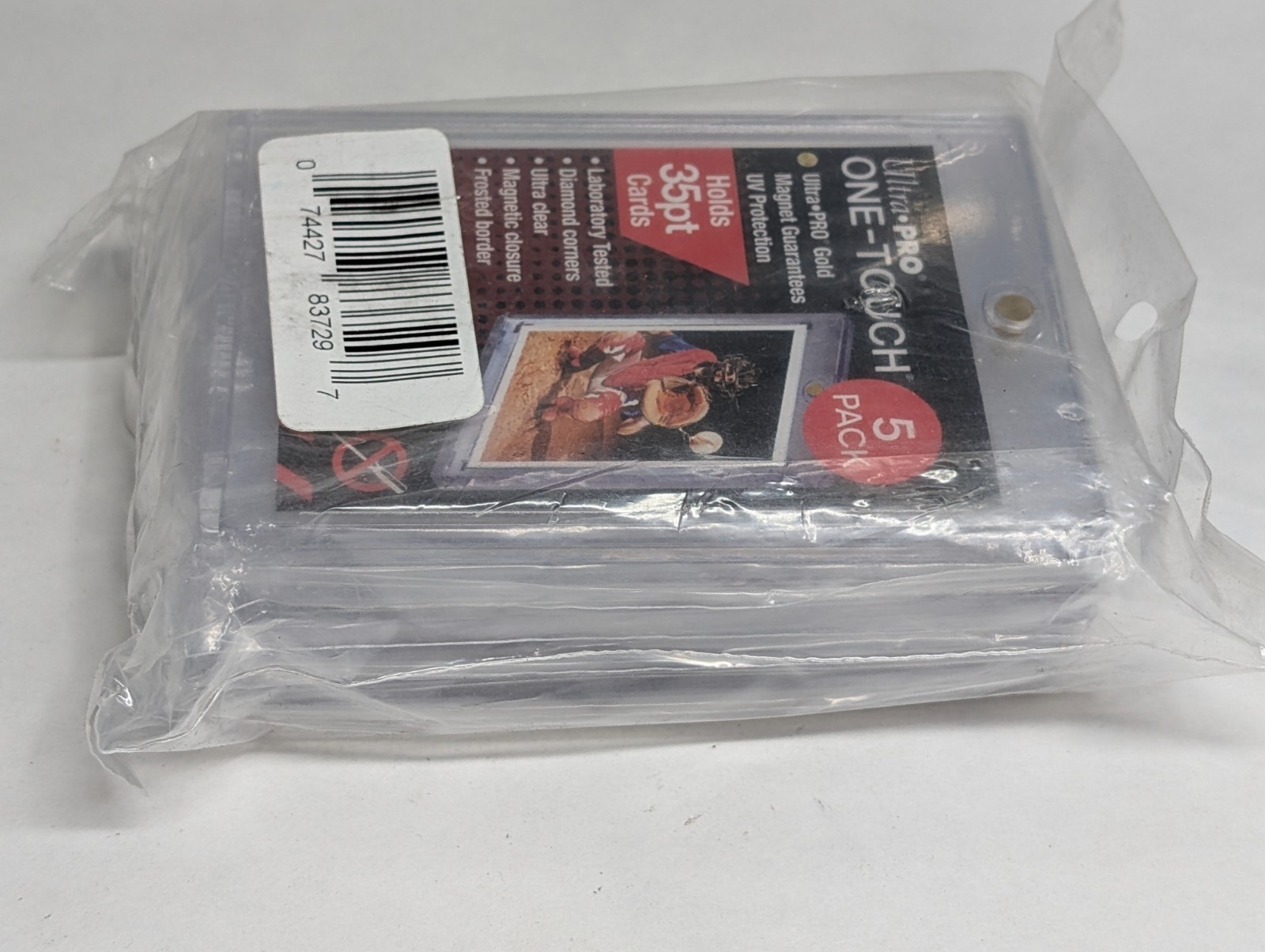 Ultra Pro One-Touch Magnetic Card Holder 35pt Point – 5 PACK