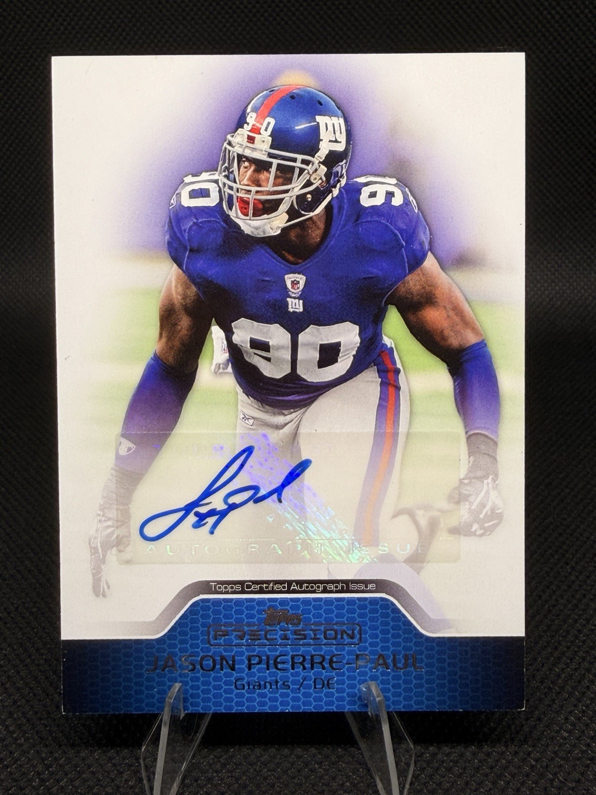 2011 Topps Precision Autographs Jason Pierre-Paul Auto New York Giants #PCVA-JP