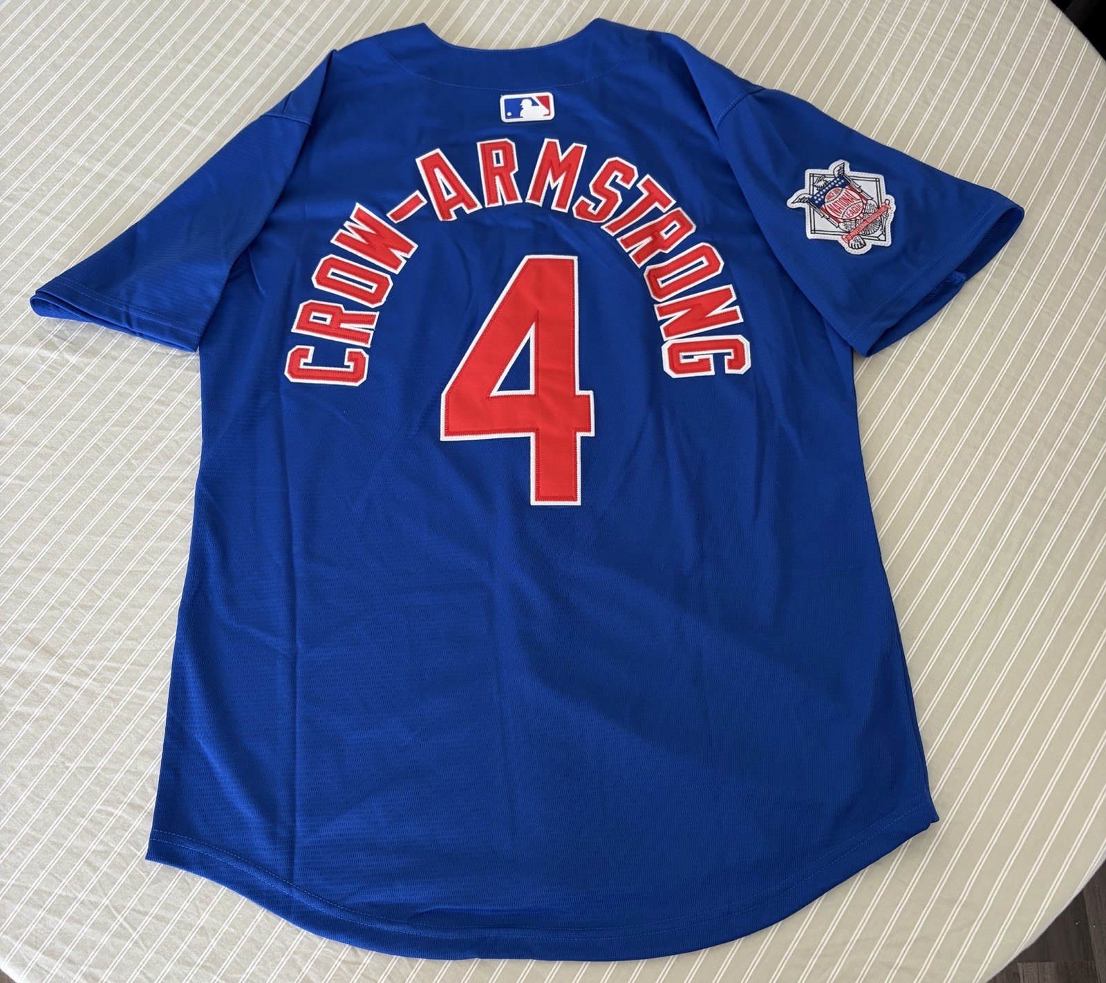 NEW Pete Crow-Armstrong/Bregman Chicago Cubs Jersey! SHIPS SAME DAY!